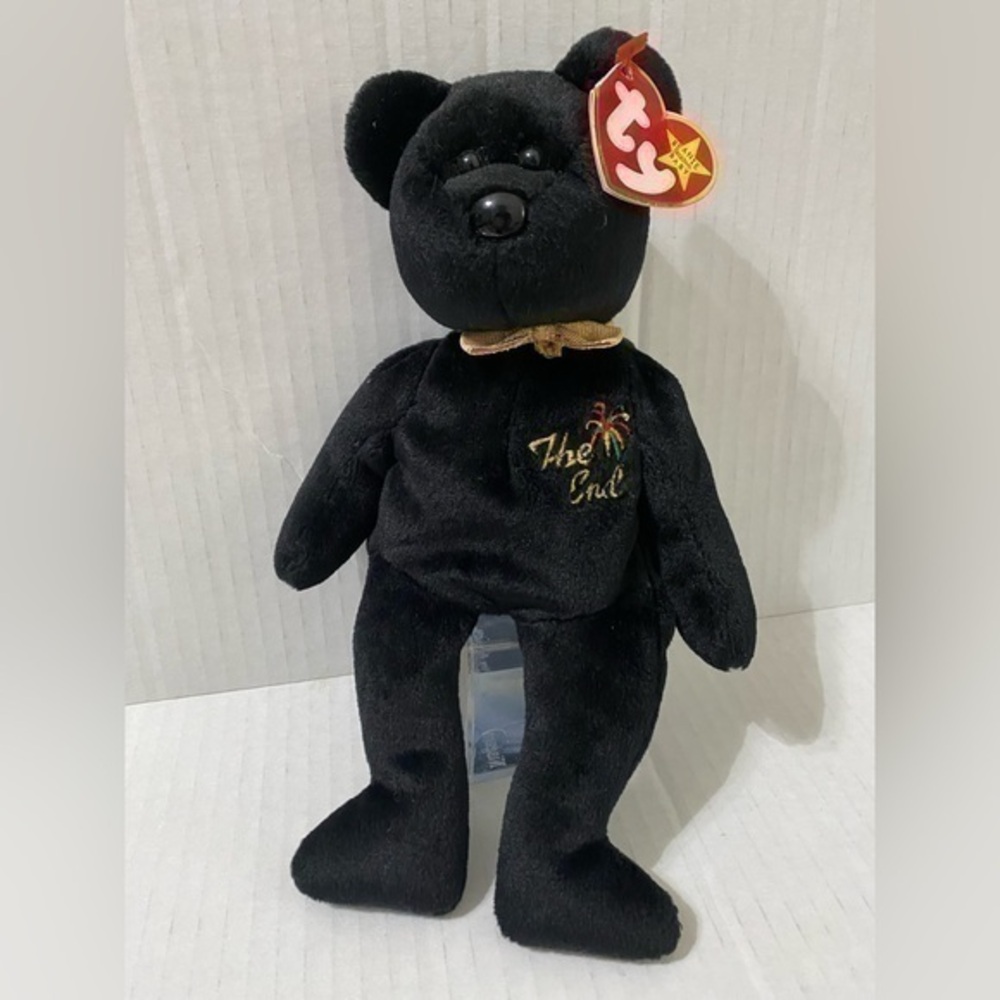 Ty Beanie Baby 1999 The End Y2K Millennium Bear